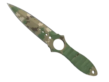 ★ StatTrak™ Skeleton Knife | Forest DDPAT (Well-Worn)