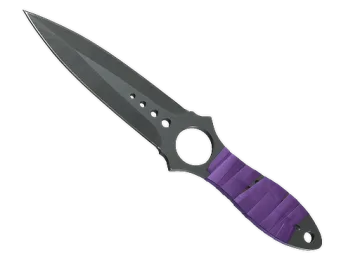 ★ Skeleton Knife | Ultraviolet (Well-Worn)