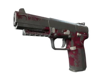 Five-SeveN | Crimson Blossom (Battle-Scarred)