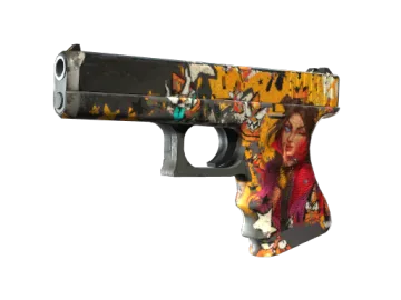 Glock-18 | Bullet Queen (Battle-Scarred)
