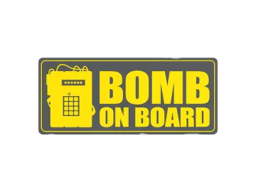 Sticker | Bomb On Board