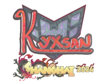 Sticker | kyxsan (Holo) | Shanghai 2024