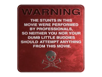 Sticker | WARNING (Foil)
