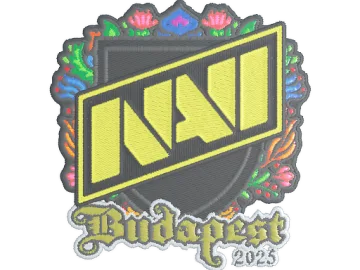 Sticker | Natus Vincere (Embroidered) | Budapest 2025