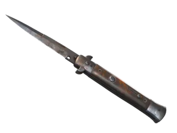 ★ Stiletto Knife | Rust Coat (Well-Worn)