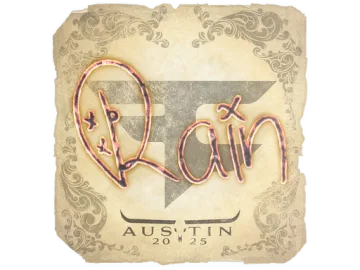 Sticker | rain | Austin 2025