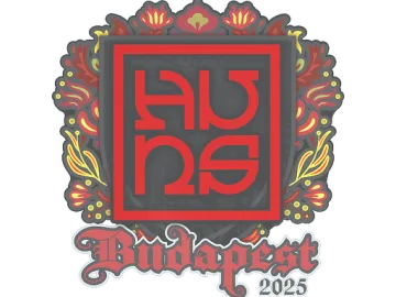 Sticker | The Huns | Budapest 2025