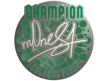 Sticker | m0NESY (Foil, Champion) | Cologne 2026