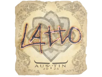 Sticker | latto | Austin 2025
