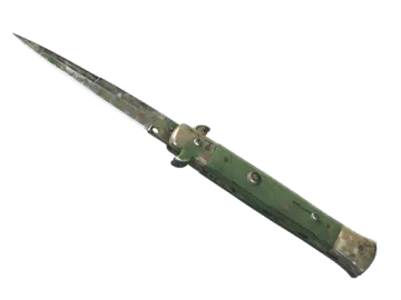★ Stiletto Knife | Forest DDPAT (Battle-Scarred)