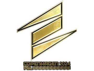Sticker | ECSTATIC (Gold) | Copenhagen 2024