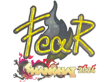 Sticker | fEAR (Glitter) | Shanghai 2024
