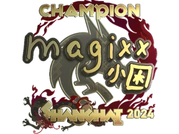 Sticker | magixx (Gold, Champion) | Shanghai 2024