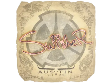 Sticker | Swisher | Austin 2025