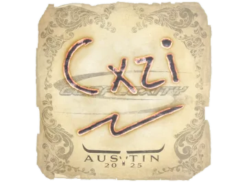 Sticker | Cxzi | Austin 2025
