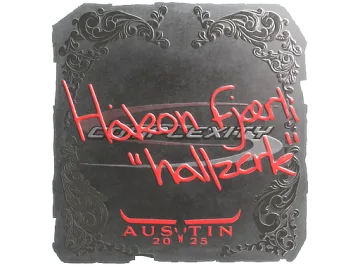 Sticker | hallzerk (Foil) | Austin 2025