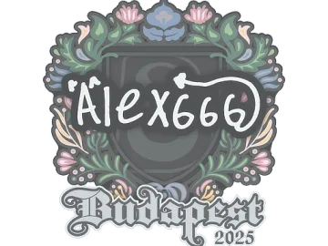 Sticker | alex666 | Budapest 2025