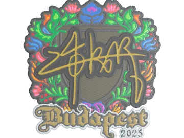 Sticker | z4KR (Embroidered) | Budapest 2025