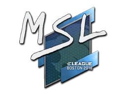 Sticker | MSL | Boston 2018