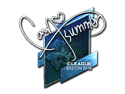 Sticker | Summer (Foil) | Boston 2018