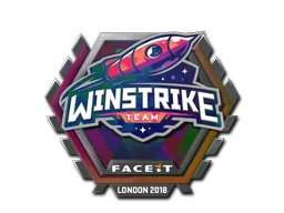 Sticker | Winstrike Team (Holo) | London 2018