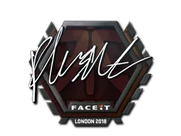 Sticker | flusha | London 2018