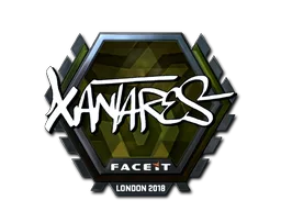 Sticker | XANTARES (Foil) | London 2018