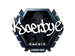 Sticker | Kjaerbye (Foil) | London 2018