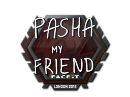 Sticker | pashaBiceps | London 2018