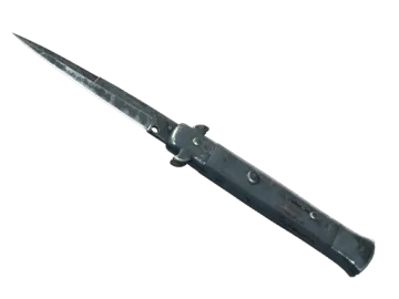 ★ StatTrak™ Stiletto Knife | Night Stripe (Battle-Scarred)