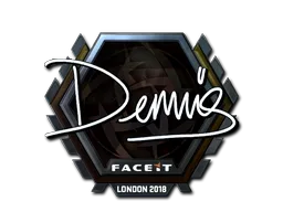 Sticker | dennis (Foil) | London 2018