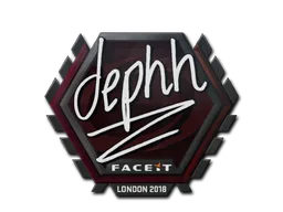 Sticker | dephh | London 2018