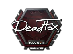 Sticker | DeadFox | London 2018