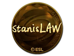 Sticker | stanislaw (Gold) | Katowice 2019