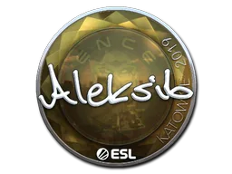 Sticker | Aleksib (Foil) | Katowice 2019