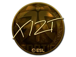 Sticker | Xizt (Gold) | Katowice 2019