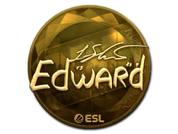 Sticker | Edward (Gold) | Katowice 2019