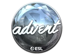 Sticker | advent (Foil) | Katowice 2019
