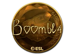 Sticker | Boombl4 (Gold) | Katowice 2019