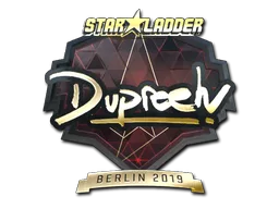Sticker | dupreeh (Gold) | Berlin 2019