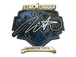 Sticker | nitr0 (Gold) | Berlin 2019