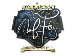 Sticker | NAF (Gold) | Berlin 2019