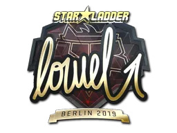 Sticker | loWel (Gold) | Berlin 2019