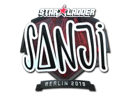 Sticker | SANJI (Foil) | Berlin 2019