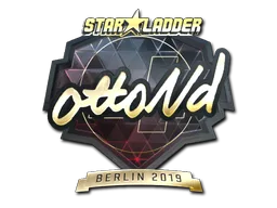 Sticker | ottoNd (Gold) | Berlin 2019
