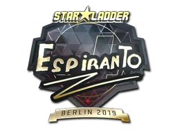 Sticker | EspiranTo (Gold) | Berlin 2019