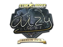 Sticker | aizy (Gold) | Berlin 2019