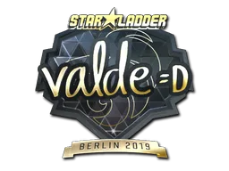 Sticker | v4lde (Gold) | Berlin 2019