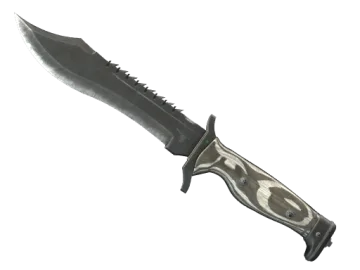 ★ Bowie Knife | Black Laminate (Well-Worn)