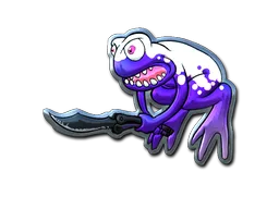 Sticker | Ultraviolet Poison Frog (Foil)